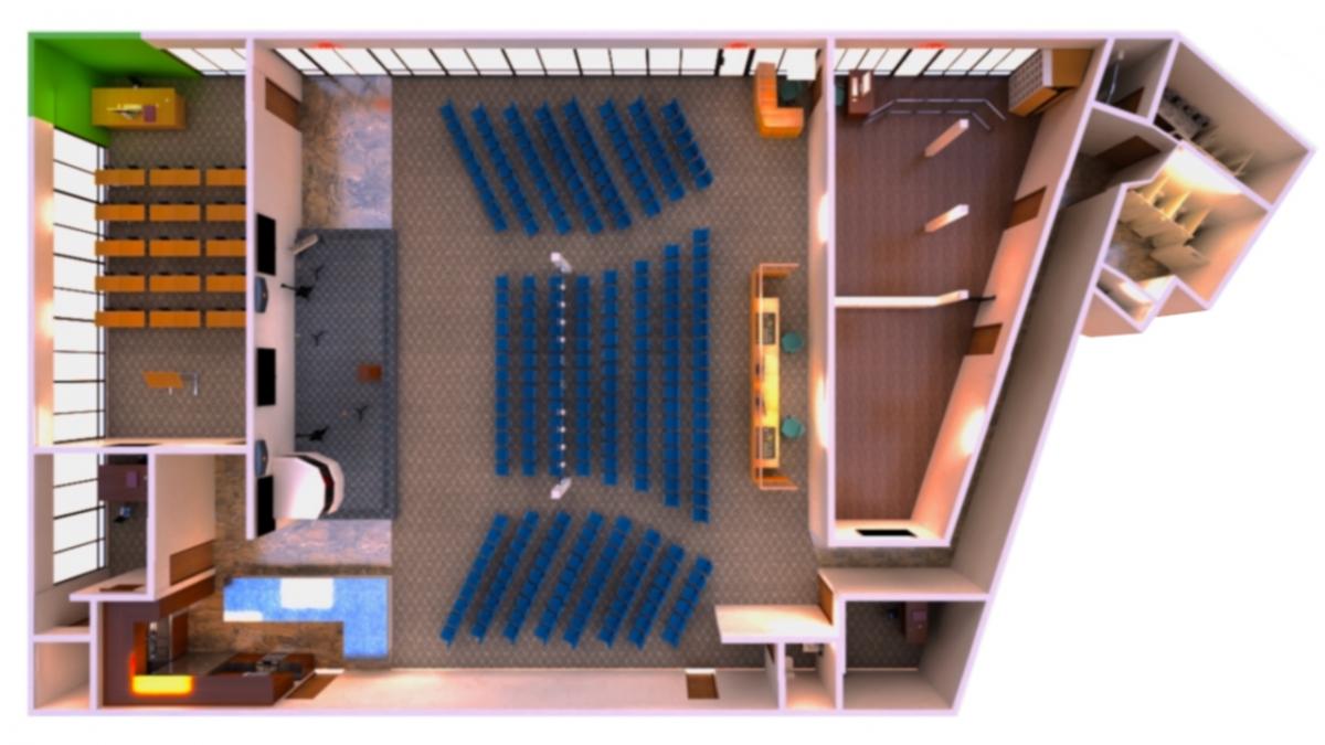 Final top view 3D White 2